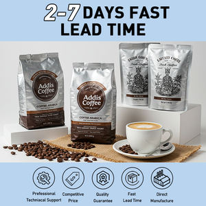 Custom Print Wholesale Side Gusset Aluminum Foil Coffee Bean Packaging Pouch Bags with Valve - Product Image 2