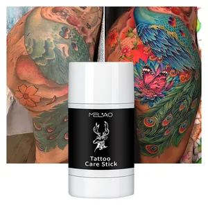Melao tatuagem em bastão orgânico de ervas, tatuagem profissional para cuidados posteriores, venda, creme de reparo para após cuidados, itens de tatuagem