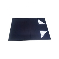 Boîte magnétique pliable de conception personnalisée de luxe Emballage cadeau de produit cosmétique en papier noir en matériaux recyclés pliable pour chaussettes