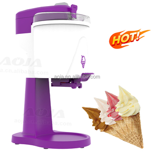 Aoja 20 phút nhỏ tự chế hoàn toàn tự động hộ gia đình mini Máy làm kem trái cây trẻ em tự làm máy làm kem hình nón - Product Image 3