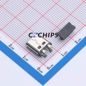 HYCW530-USBC16-100B USB Connector Through hole Component (THT) Connector Type-C Female Through Hole 16P - Product Image 2