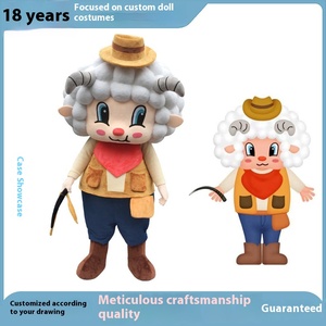 Renzo Maßgefertigte Große Plüschpuppen-Kleidung Aufblasbare Ornamente Cartoon-Designs für Halloween Erwachsene Unisex - Product Image 2