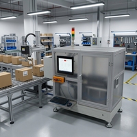 Machine d'étiquetage robotisée en temps réel pour cartons et boîtes – Équipement d'impression industriel