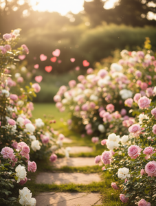 T-shirt Casual da Donna a Maniche Corte, Girocollo, Stampa Floreale, Leggera, in Jersey 100% Cotone, per Primavera Estate - Product Image 2