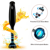 Mixeur Électrique Portatif 200W, Mixeur Alimentaire de Cuisine Amovible, Boîtier ABS, Mixeur Plongeant à Vitesse Unique pour la Cuisine à Domicile