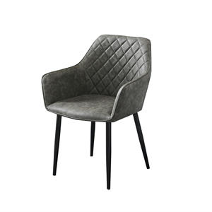 Chaise de salon, de restaurant, de café, de détente, en velours, avec pieds en métal, <span class=keywords><strong>fauteuil</strong></span> <span class=keywords><strong>vintage</strong></span>, chaise de salle à manger rembourrée moderne - Product Image 6