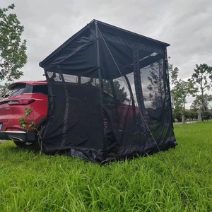 <span class=keywords><strong>Toldo</strong></span> Techo Tienda de campaña Camper Trailer 4WD <span class=keywords><strong>Toldo</strong></span> 4X4 Camping Car Rack Pull Put con sala de malla - Product Image 4