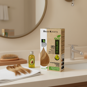 Kit de Tinte para el Cabello V-Color de Thader Pharma, Fórmula Ecológica Permanente y Natural Antienvejecimiento con Aceite de Aguacate - Product Image 3