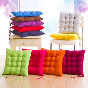 Square <strong>Chair</strong> Cushion Soft Strap Thicker <strong>Seat</strong> Back <strong>for</strong> Indoor Outdoor Patio Dining Home Office <strong>Garden</strong> Sofa Buttocks Foam Filling - Product Image 2