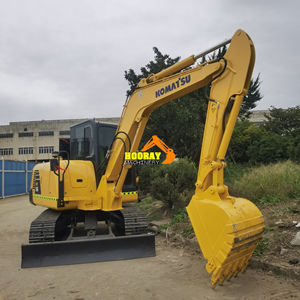 Excavadora de cadenas usada de alta calidad de 3.5 toneladas, miniexcavadora Komatsu PC56-7 con motor de origen japonés en venta - Product Image 6