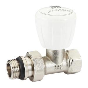 T108 in ottone dente interno valvola di controllo manuale della temperatura del radiatore-per tubazioni del sistema di riscaldamento - Product Image 1