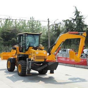 Radlader-Bagger lader der Marke China <span class=keywords><strong>TOP</strong></span> <span class=keywords><strong>10</strong></span> mit CE-ISO-Zulassung - Product Image 6