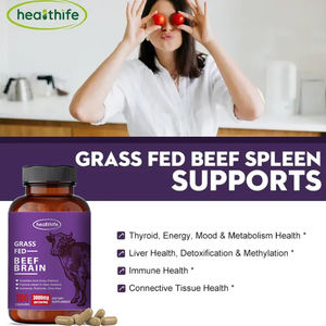 Cápsulas de Cérebro de Gado Alimentado com Pasto, Suplemento OEM Heaithife - Product Image 2