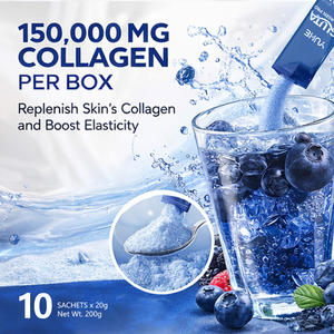 Muestras Gratis OEM, Colágeno en Polvo Sin Azúcar, Colágeno en Polvo con Glutatión para Blanquear la Piel - Product Image 5