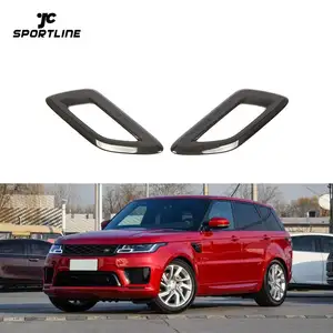 Carbon Fiber Car Bonnet Hood Air Intake Scoop For Land Rover Range Rover Sport 2018-2019