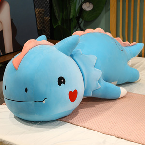 Angela Mainan Mewah Dinosaurus Cantik Ukuran Besar, Boneka Hewan Kartun Lembut, Bantal Tidur Pacar, Hadiah Ulang Tahun Anak Perempuan - Product Image 4