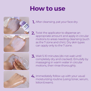 Private Label Koreanische Natürliche Peeling-Maske Centella Poren-Tonmaske Stick Mitesser Grüne Kaolin-Schlamm-Maske - Product Image 4