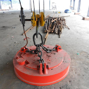 Pince de levage et de tri électromagnétique ergonomique pour excavatrice, pour la manipulation des déchets de démolition - Product Image 1