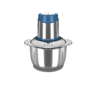 Picadora de Carne Eléctrica Multifunción con Recipiente de Acero Inoxidable de 5L y Múltiples Cuchillas para Mezclar - Product Image 1