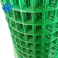 1/4 inci 2x21x1pvc dilapisi kawat lasan jala Sri Lanka Pvc pagar lasan galvanis jala kawat besi untuk pagar dan kandang