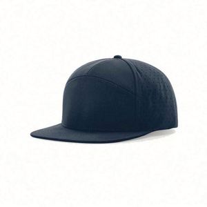 Casquettes Richardson 169 Shape Trucker avec logo personnalisé, faible MOQ, casquettes snapback 7 panneaux, fermeture réglable - Product Image 3