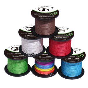 SNEDA Ligne <span class=keywords><strong>de</strong></span> pêche tressée 9 brins ondulée 1000m PE multicolore pour lancer longue distance et baitcasting – Vente en gros - Product Image 1