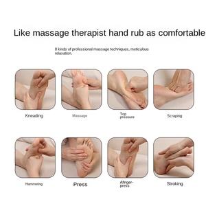 Appareil de massage des pieds automatique pour usage domestique, pétrissage, massage des pieds transfrontalier, fonction vibrante, instrument de pression pour les pieds - Product Image 4