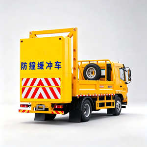 รถบรรทุกกันกระแทกแบบไฮดรอลิก TMA 100K Dongfeng Huashen รถบรรทุกกันกระแทกรถทำงานบนถนนโซนเงา - Product Image 1