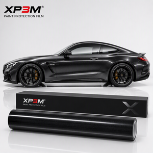 ฟิล์มหุ้มรถยนต์ XP3M สีเทาถ่าน OEM เงา TPU ความหนา 7.5 มิล ซ่อมแซมตัวเองได้ ป้องกันรอยขีดข่วน ป้องกันสีเหลือง ช่องระบายอากาศ - Product Image 1