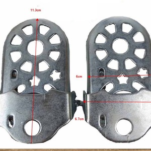 Pédale arrière épaissie de luxe pour vélo électrique pour enfants pédale de <span class=keywords><strong>Test</strong></span> pliante accessoires d'équitation pour VTT - Product Image 3