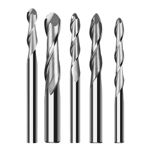 Yingba Nhà Sản Xuất Rắn Carbide 2 Flutes Bóng <span class=keywords><strong>End</strong></span> Phay Cutter Vòng Hình Cầu Bóng Mũi Phay Cutter Cho Gỗ - Product Image 2