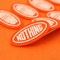 Étiquette de vêtement en silicone 3D personnalisée de haute qualité, impression par transfert thermique, patchs thermocollants, logo en silicone pour vêtements, sacs