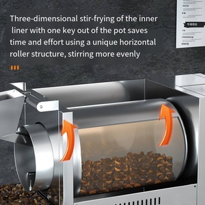 เครื่องผลิตเกาลัดคั่วเมล็ดถั่วและถั่วลิสงทอดน้ำตาลเครื่องผลิตก๊าซอเนกประสงค์เชิงพาณิชย์ - Product Image 4