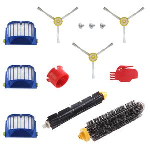 Repuesto de Cepillo para Barrer Pisos para Robots Aspiradores Irobots <span class=keywords><strong>Roomba</strong></span> <span class=keywords><strong>Serie</strong></span> <span class=keywords><strong>600</strong></span>, Piezas de Repuesto para Robot Aspirador, Cepillo Lateral Principal, Filtro HEPA, Accesorio - Product Image 1