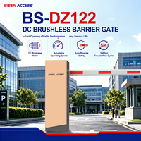 Barrière de sécurité électrique télécommandée Bisen BS-DZ122 à moteur CC sans balais pour entrée haute sécurité