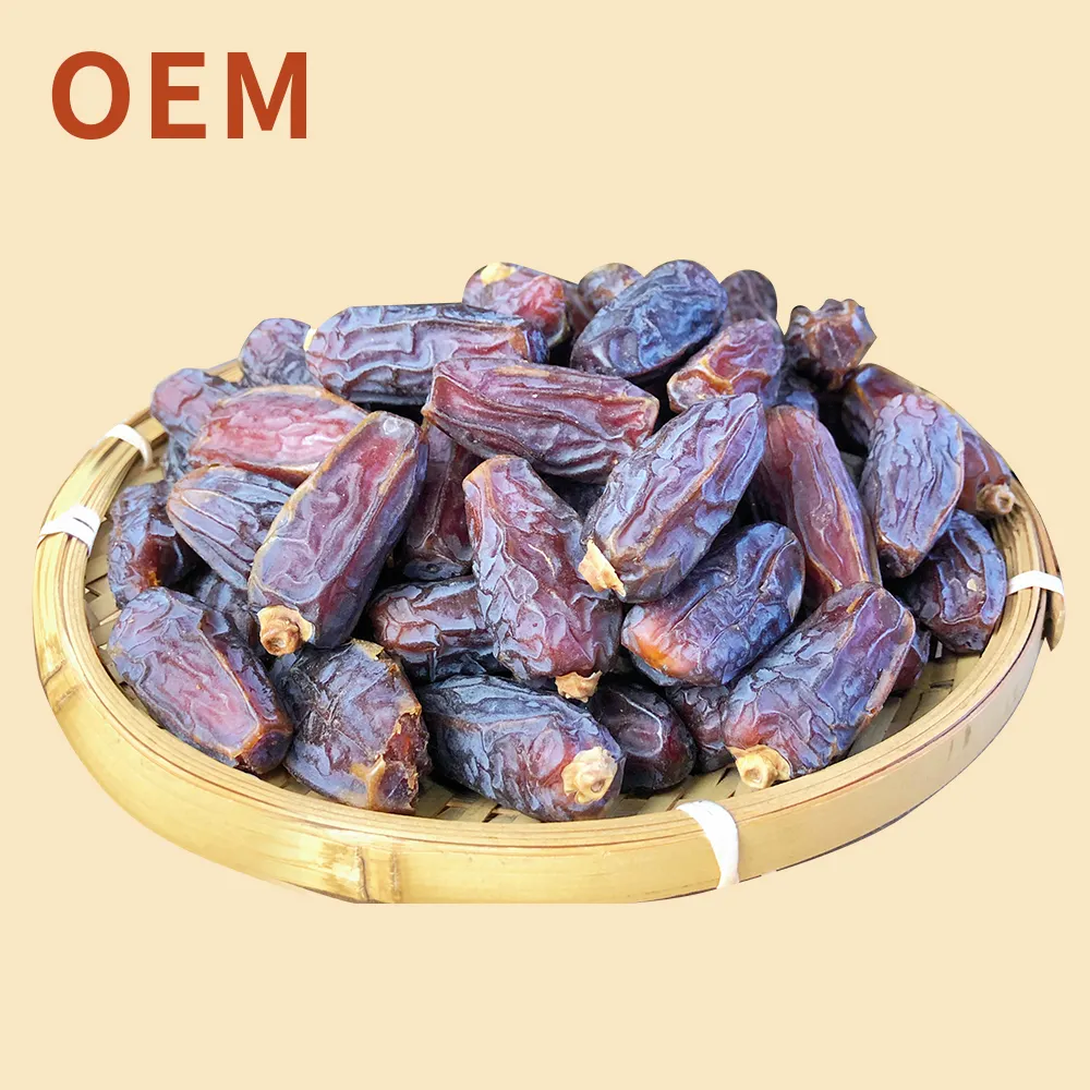 OEM Leisure Snacks Preserved Fruit Snacks Coconut Dates Large Particles 500g Large Cans For Pregnant Women To Eat