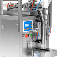 Machine automatique d'emballage de crème glacée, sachet de fromage liquide, de tomate, de beurre de cacahuètes, de pâtes, de gingembre, d'ail, de gelée de pétrole