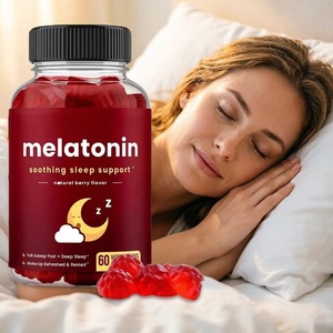 OEM 60 piezas de Gomitas de Melatonina para Adultos, Ayuda a un Sueño Profundo, Ricas en Vitamina B6, Producto Saludable, Promueve un Sueño Reparador - Product Image 1