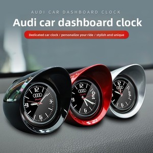 Horloge lumineuse en ABS <span class=keywords><strong>pour</strong></span> <span class=keywords><strong>voiture</strong></span> FML, ornement <span class=keywords><strong>pour</strong></span> voitures Audi, montre à quartz électronique - Product Image 1