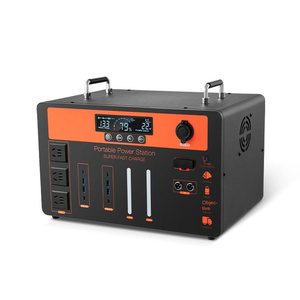 Stazione di Alimentazione Portatile per Esterni con Batteria Solare ad Alta Efficienza 2000W per Backup Energetico - Product Image 1