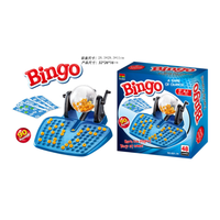 Machine de Bingo et de Loterie pour Fêtes d'Enfants en Intérieur, Jeu de Société Éducatif en Plastique Écologique, Jouet pour Enfants