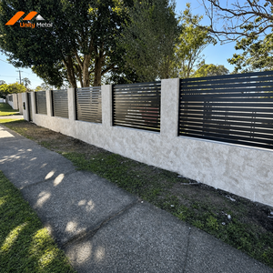 Panneau de clôture en acier traité par électrophorèse, résistant à la rouille comme l'aluminium, pour jardin — Résistant aux UV, durée de vie de 30 ans - Product Image 1
