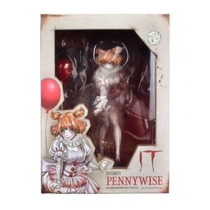 Figura de acción de Pennywise de la película It: Capítulo Uno, versión femenina, modelo de exhibición, edición brasileña de PVC - Product Image 5