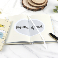 Agenda à couverture rigide personnalisé Organisateur de reliure cousu avec impression offset