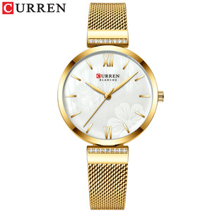 Montre-bracelet de luxe pour femme à mouvement quartz Miyota avec bracelet en acier inoxydable – Tendance et élégante - Product Image 4