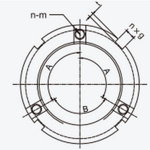 Tuerca de Bloqueo Axial Serie A, Tornillo de Husillo para Fresadora, Tuerca de Bloqueo de Rodamientos de Alta Precisión, Personalizable - Product Image 2