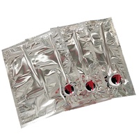 Pochettes en plastique pour vin rouge, 2l, 3l, 5l, 10l, 5 gallons, emballage dans une boîte, contenant pour ampoules de vin