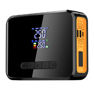 CX319SH Nuevo Arrancador de Coches Barato con Inflador de Neumáticos, <span class=keywords><strong>Compresor</strong></span> de Aire Recargable de 150 PSI, Cable de 12V, Línea de Carga <span class=keywords><strong>USB</strong></span>, Parada Automática - Product Image 1