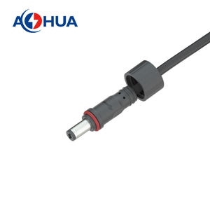 M12 2 pines 55 21 <span class=keywords><strong>DC</strong></span> hembra montado en Panel corriente débil 5A adaptador de CC conector Universal impermeable Led conector de cable - Product Image 3