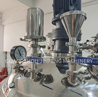 2024 Guangzhou 2000l mélangeur d'émulsifiant sous vide fixe homogénéisation mélangeur mélangeur Machine homogénéisateur haute vitesse produits chimiques